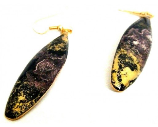 VIOLET GALAXY Earrings - Drop Long Dangling Hook - Classy Fashion - Women P4